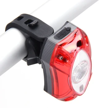 Raypal 3W Recargable USB Trasero de la Bicicleta Luz Impermeable de la luz trasera Bicicleta LED Brillante de Seguridad Ciclismo Accesorios de Moto