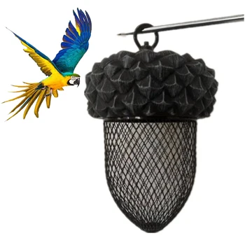 En Venta Universal Alimentador de Aves de Malla de Alimentación de Tuerca en forma de Colgante al aire libre de Alimentos Dispensador de Parque Jardín Pájaro de Productos de Juguetes de Suministros