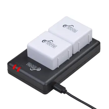 A4 Batería y USB Dual Kit de Cargador para Arlo Ultra,Arlo Pro 3 VMA5400