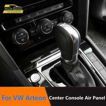 VW CC de la Consola central Panel de Aire Cromado Cubierta de Marco embellecedor Adhesivo Para Volkswagen Arteon 2018 2019 2020 Coche Estilo Accesorios