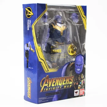 18cm de Marvel Avengers Infinity War Thanos Superhéroe Figurita de PVC Figura de Acción Modelo de la Colección Muñeca de Juguete de Regalo Para los Niños