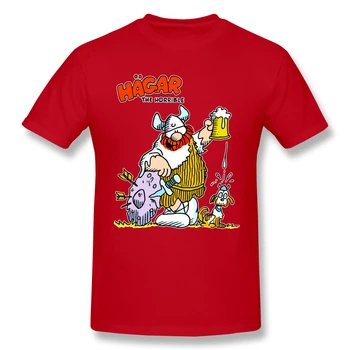 Agar La Horrible Camiseta Divertida Camisetas O Cuello Algodón Vikingos Ropa Humor Camiseta