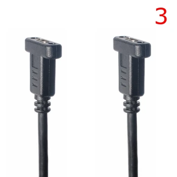 Usb cable de un Solo Tornillo de Bloqueo de USB 3.1 Tipo C macho hembra a hembra, con Panel de Montaje en el Orificio del Tornillo del Cable de extensión USB a usb c