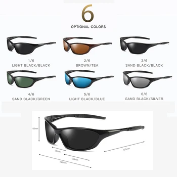 COASION 2020 Diseño de la Marca de Gafas de sol Polarizadas el manejo de Hombres Tonos Masculinos Gafas de Sol de los Deportes al aire libre Gafas de Oculos UV400 CA1143