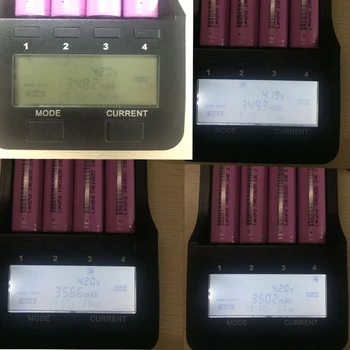 10~40PCS Batería 18650 3.7 V batería Recargable de baterías de litio li-ion 3.7 v 30a grandes actual 18650VTC7 batería 18650