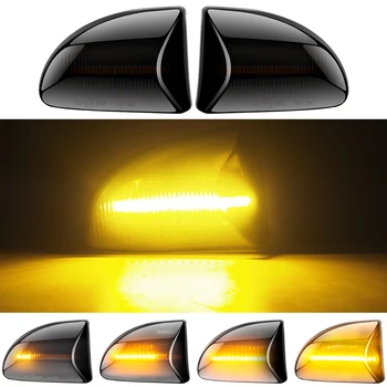 2pcs Ámbar LED Dinámicos Luz Marcador Para Mercedes Benz Smart Fortwo W451 Coupe Cabrio Lado de la Señal de Giro Luz de 12V Accesorios
