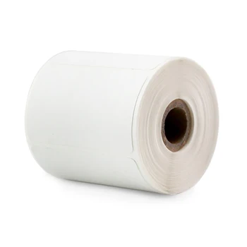 1 Rollo 50x30mm Blanco Impermeable Térmica de Etiquetas de Papel Multisize Compatible para EQ11 Impresoras de Etiquetas