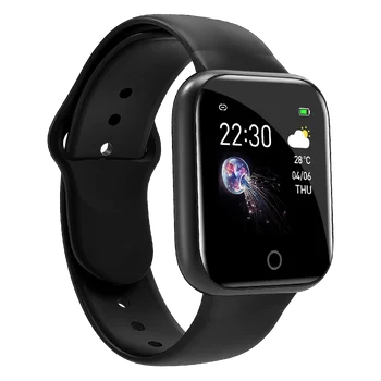 Hollvada Reloj Inteligente de la Frecuencia Cardíaca de la Aptitud del Deporte Smartwatch de los Hombres de las Mujeres de las señoras de Whatsapp Para IOS, Android relogio del reloj inteligente