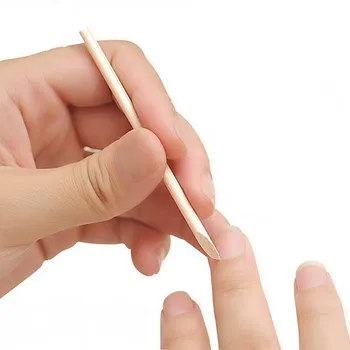 Mayorista de 11.5 cm de Manicura de uñas de arte de la belleza de Naranja Palo de Madera de Uñas de Arte de la Cutícula Empujador de Removedor de esmalte de uñas 2000pcs envío gratis