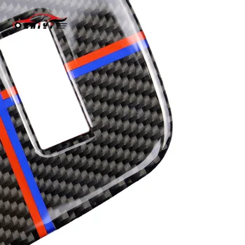 3D de fibra de carbono es adecuado para BMW MiniCooper JCW F55 F56 encendedor de cigarrillos de la cubierta de la decoración del coche de modificación de accesorios