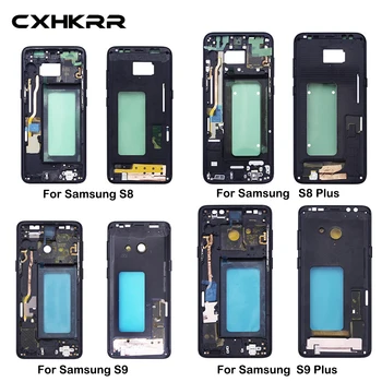 Nuevo, Para Samsung S8 G950 S8 Más G955 S9 G960 S9 Más G965 Medio de la Placa del Marco Embellecedor de la Tapa de la Carcasa