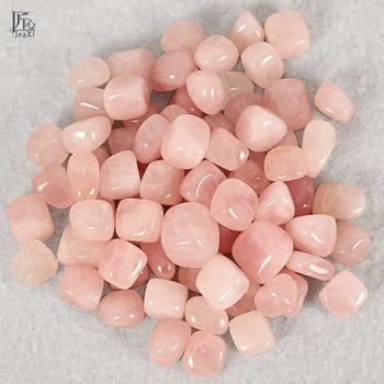 Cayeron Piedras de cuarzo rosa de la piedra preciosa de Rocas y Minerales de Cristal y natural Cayó de Piedra para la Curación Chakra fengshui decortion
