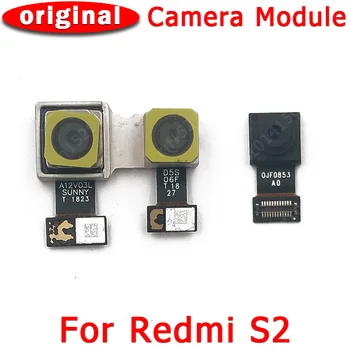 Original Delantera y Trasera de la Cámara Para Xiaomi Redmi S2 Principal que Enfrenta la Frontal del Módulo de la Cámara Cable Flex de Repuesto Piezas de Repuesto