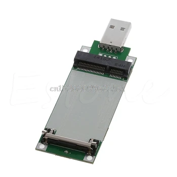 Mini PCI-e Inalámbrica WWAN para el Adaptador USB de la tarjeta Con la Ranura de la Tarjeta SIM Módulo de pruebas