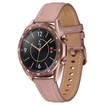 Para Samsung Galaxy Watch3 41 mm/45 mm Bisel Adhesivo borde de la Cubierta de la caja de Acero Inoxidable reloj Inteligente accesorios Protector de Marco