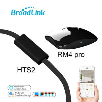 2020 Broadlink RM4 Pro HTS2 Inteligente de Automatización del Hogar WiFi de IR RF Universal de control Remoto Inteligente Trabajo Con Alexa principal de Google