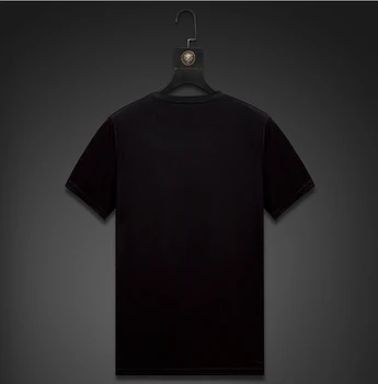 Piedra de diamante camisetas de hombre de alta calidad 2020 de la moda Caliente de taladro de camiseta de los hombres de la camiseta de Alta calidad t-shirt europa diseñador de camisetas