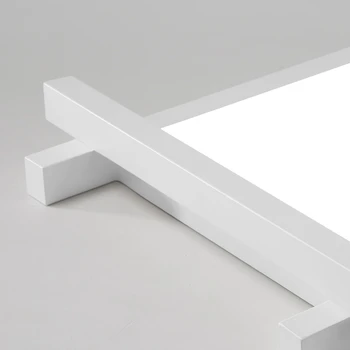 Moderno minimalista cuadrada blanca LED lámpara de techo Nórdicos interior de una casa de la iluminación de la sala de estar dormitorio-estudio de la cocina de la decoración de la lámpara