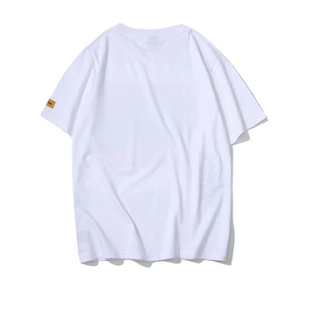 FOJAGANTO Marca de Moda para Hombres Camisetas 2020 Verano de los Hombres de la Calle Camiseta Masculina de Algodón Slim Fit de Manga Corta Camisetas