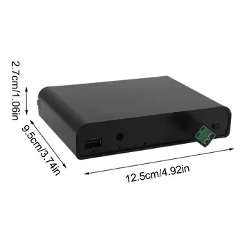 USB DC 12V Salida 6x 18650 Baterías de UPS de BRICOLAJE del Banco del Poder para el teléfono Móvil Router LED D08A