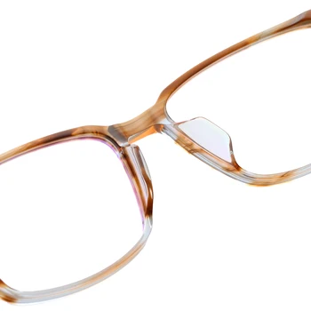 Reven Jate 1103 Ópticos del Acetato Gafas de Marco para los Hombres Gafas de Prescripción de Gafas Full Rim