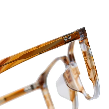 Reven Jate 1103 Ópticos del Acetato Gafas de Marco para los Hombres Gafas de Prescripción de Gafas Full Rim