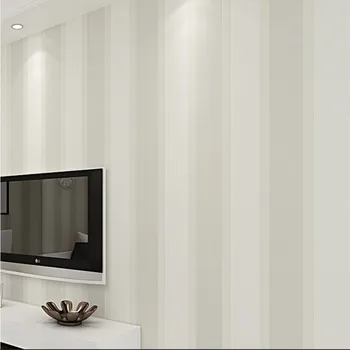 Beibehang casa Moderna decoración 3D papel pintado dormitorio sala de estar TV fondo pared de rayas rayas rollos de papel 3d fondo de pantalla