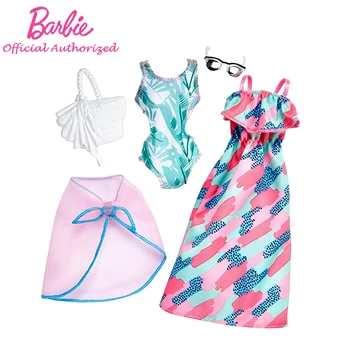 La moda de Barbie Ropa Accesorios Diferentes Vestido de Falda de Zapatos Para 28cm Muñeca de Juguete Hermosa Barbie Bolsa de Mano Para el Niño de Juguete