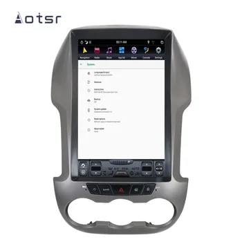 Android 8.1 4+64G Tesla estilo de DVD, el reproductor multimedia de navegación GPS para la Ranger de Ford F250 2011+ Auto estéreo reproductor de radio de la unidad principal