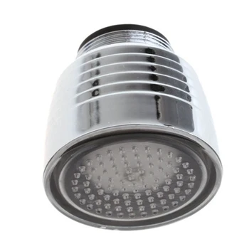 Sensor de temperatura 3 Colores de Cocina cuarto de baño de ahorro de Agua, cabezas de ducha del Grifo Grifo de RGB Resplandor de Luz del LED cabezal de ducha Cuadrado de la marca nueva