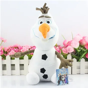 Disney Hot Movies Frozen 30cm, 50cm Olaf de Peluche Kawaii muñeco de Nieve de dibujos animados Lindo Animales de Peluche de la Felpa Muñeca Juguetes Juguetes Brinquedos