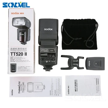 Godox TT520 II Flash TT520II con Construir-en 433MHz de la Señal Inalámbrica para Canon Nikon Pentax Cámaras RÉFLEX Olympus