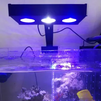 LED Spectra Nano 30W Luz de Acuario de agua Salada de Iluminación con Control Táctil para Peces de Arrecife de Coral Tanque de NOSOTROS Enchufe de la UE