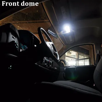 13x Interiores de Automóviles Bombillas de Luz LED Para GMC yukon 2007-coche canbus Mapa Cúpula Espejo de Vanidad Lámpara accesorios
