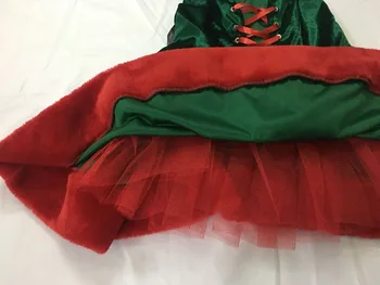 De Lujo Sexy Verde Elfo De Santa Claus Trajes De Las Mujeres Adultas De Navidad De Disfraces, Disfraces De Navidad De Fiesta Traje De Cosplay