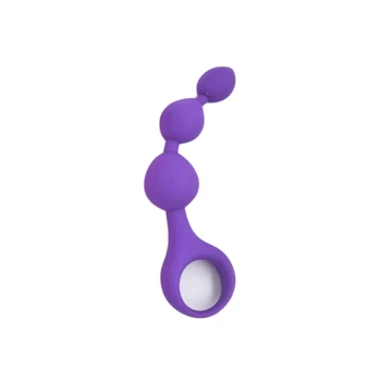Anales de la gota Consolador Butt Plug de Silicona Juguetes Sexuales G-Spot Estimulación de la Próstata Masajeador SN-Caliente