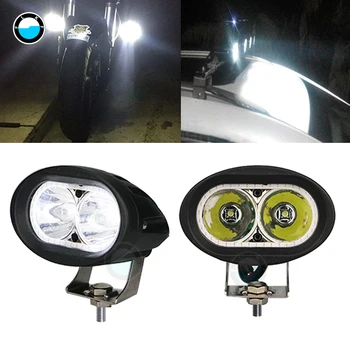 2 pc 20W LED Automóvil Luz de Trabajo para Jeep Motocicleta, Barco Offroad Tractor Barco Camión SUV ATV 4WD Camioneta ojo de angel LED de Luz de Trabajo