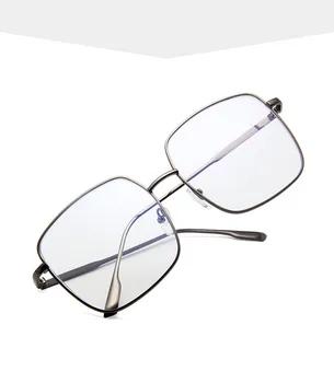 VWKTUUN Vintage Marcos de Anteojos de Lectura de la Miopía Gafas de Marco a los Hombres de las Mujeres de la Plaza Gafas de Óptica Clara de Gafas de Oculos