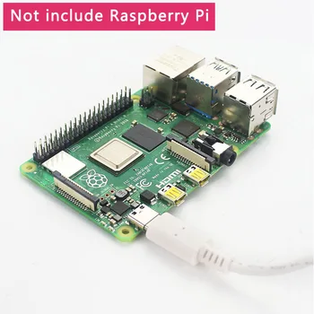 Oficial Original Raspberry Pi 4 fuente de Alimentación de 5V 3A USB-C Blanco Cargador Adaptador de corriente para Raspberry Pi 4 Modelo B 1G/2G/4G
