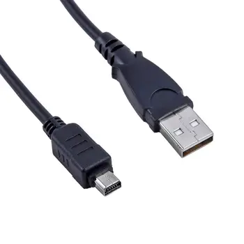 12PIN USB DC Cargador de Batería de Data SYNC Cable Cable Para Olympus Tough TG-4 X-960 cámara