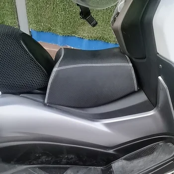 Modificados los accesorios de la Motocicleta nmax pequeño asiento plano de cuero de silla de montar mat almohadilla cojín de los asientos para yamaha nmax155 nmax 2016-2020