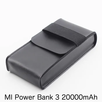 Para Xiaomi MI Power Bank de 3 de funda 20000mAh de ajuste Completo alineación de los orificios de la bolsa de Almacenamiento