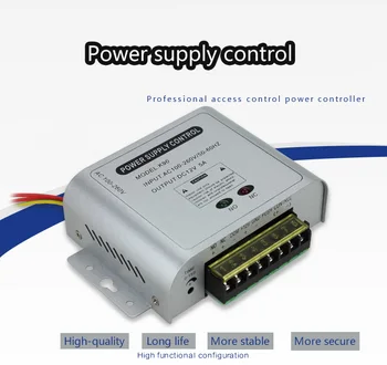 Realhelp Mini Control de Acceso a la fuente de Alimentación del Controlador de DC12V Corriente de Salida de 50W de Control de Acceso de Retardo en el Sistema de Suministro de Energía