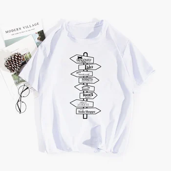 Gilmore Girls Camisetas Tops Camisetas De Los Hombres De Las Mujeres De Manga Corta Casual Camiseta De Streetwear Divertido