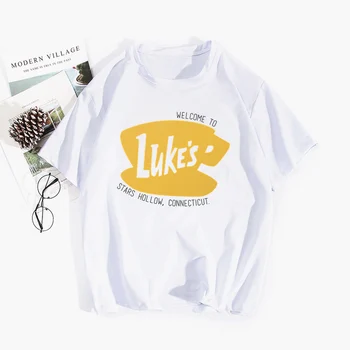 Gilmore Girls Camisetas Tops Camisetas De Los Hombres De Las Mujeres De Manga Corta Casual Camiseta De Streetwear Divertido