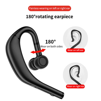2020 Original RDO9 Bluetooth de los Auriculares Pro Gancho auricular Inalámbrico Bluetooth 5.0 de Auriculares Con Micrófono de 40 horas Para la Conducción de la Reunión