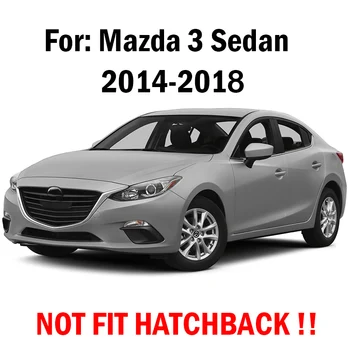 Accesorios Para Mazda 3 M3 Mazda3 2016 2017 2018 4Dr Sedan Trasera Forro del Baúl de Carga de Inicio de la Estera del Piso de la Bandeja de Protector de Alfombra