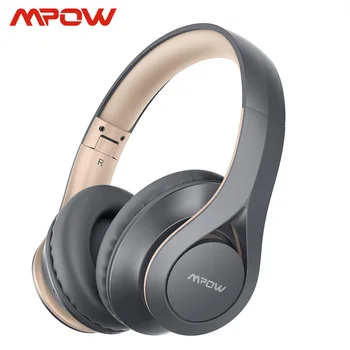 Mpow 059 Pro 60 horas lectivas Recreo Bluetooth 5.0 Inalámbrico de Auriculares Estéreo de alta fidelidad de Sonido CVC 6.0 Reducción de Ruido Para iPhone 11 Huawei P30