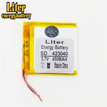 Los fabricantes de suministro de polímero de litio de la batería de altavoz 423040 450mah