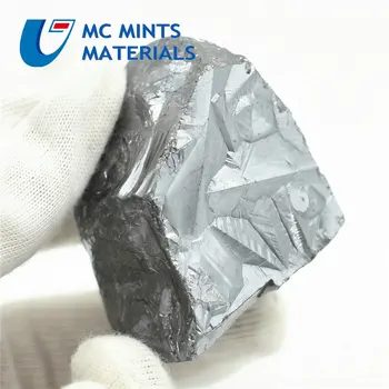 Silicio 6N Si el Metal de Cristal Lingote de Grano de Alta Pureza 99.9999% 4 Desarrollo de la Investigación Elemento Simple Sustancia Refinada 100-1000G